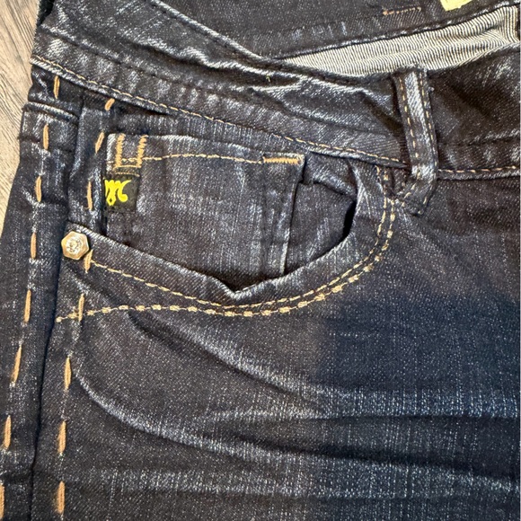 MEK USA Denim Women’s Jegging Dark Wash Stretch Jeans Size‎ 29 - Picture 3 of 10